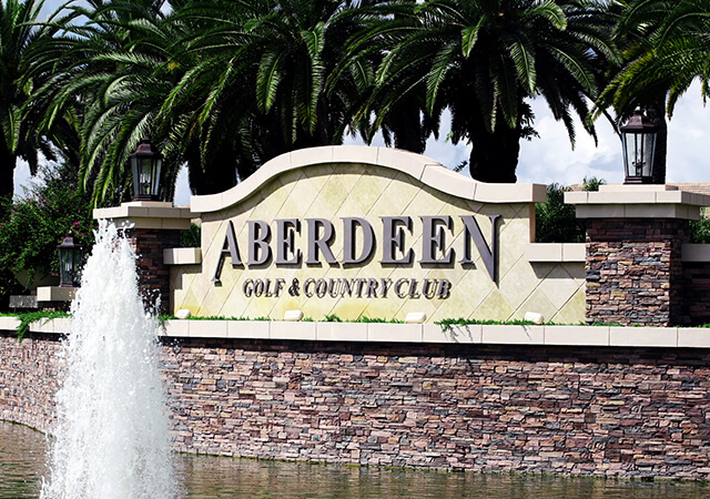 Aberdeen Country Club Real Estate